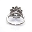 Antique jewelry - Diamond Flower Cluster Ring