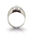 Antique jewelry - Art Deco Bombe Diamond Ring
