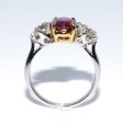 Recent jewelry - Ruby and Diamond Trilogy Ring 