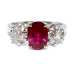 Recent jewelry - Ruby and Diamond Trilogy Ring 