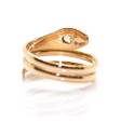 Antique jewelry - Gold and Diamond Snake Ring