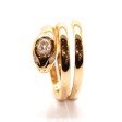 Antique jewelry - Gold and Diamond Snake Ring