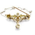 Antique jewelry - Belle Epoque Diamond Brooch