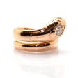 Antique jewelry - Gold and Diamond Snake Ring