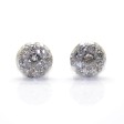 Antique jewelry - Art Deco Diamond Earrings