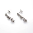 Antique jewelry - Dormeuses Diamond Earrings