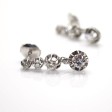 Antique jewelry - Dormeuses Diamond Earrings