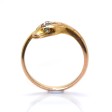 Antique jewelry - Gold and Diamond Snake Ring