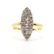 Antique jewelry - Antique Marquise Diamond Ring