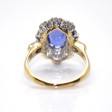 Recent jewelry - Diamond and Sapphire Pompadour Ring