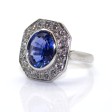 Recent jewelry - Sapphire and Diamond Ring 