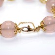 Antique jewelry - Vintage Gold and Quartz Bracelet