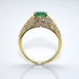 Recent jewelry - Emerald and Diamond Pave Ring