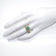 Recent jewelry - Emerald and Diamond Pave Ring