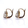 Antique jewelry - Dormeuses Diamond Earrings