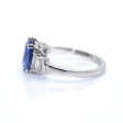 Recent jewelry - Sapphire and Baguette Diamond Ring 