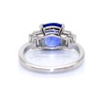 Recent jewelry - Sapphire and Baguette Diamond Ring 