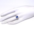 Antique jewelry - Art Deco Sapphire and Diamond Ring 