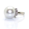 Recent jewelry - Vintage Diamond and Pearl Ring
