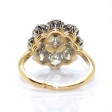 Antique jewelry - Pompadour Diamond and Natural Pearl Ring