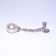 Antique jewelry - Diamond and Pearl Pendant Earrings