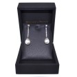 Antique jewelry - Diamond and Pearl Pendant Earrings
