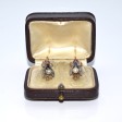 Antique jewelry - Fly Diamond Earrings