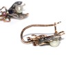 Antique jewelry - Fly Diamond Earrings