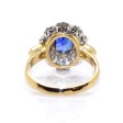 Recent jewelry - Diamond and Sapphire Pompadour Ring