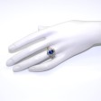 Recent jewelry - Diamond and Sapphire Pompadour Ring