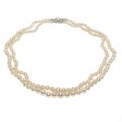 Antique jewelry - Pearl Double Strand Necklace