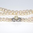 Antique jewelry - Pearl Double Strand Necklace