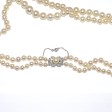 Antique jewelry - Pearl Double Strand Necklace