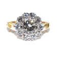 Engagement rings - Pompadour Diamond Ring 