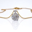 Antique jewelry - Daisy diamond Pendant 