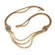 Antique jewelry - Draperie Gold and Diamond Necklace