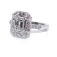Recent jewelry - Emerald Cut Diamond Ring 