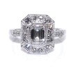 Recent jewelry - Emerald Cut Diamond Ring 
