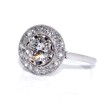 Antique jewelry - Diamond Art Deco Cluster Ring