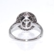 Antique jewelry - Diamond Art Deco Cluster Ring