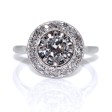 Antique jewelry - Diamond Art Deco Cluster Ring
