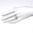 Antique jewelry - Pompadour Natural Pearl and Diamond Ring
