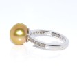 Recent jewelry - Gold Pearl Ring 