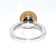 Recent jewelry - Gold Pearl Ring 