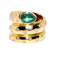 Recent jewelry - Emerald and Diamond Vintage Ring