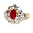 Recent jewelry - Pompadour Ruby Ring