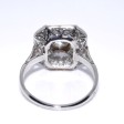 Antique jewelry - Diamond Art Deco Cluster Ring