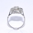 Antique jewelry - Diamond Art Deco Cluster Ring