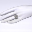 Antique jewelry - Diamond Art Deco Cluster Ring