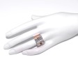 Antique jewelry - Diamond Tank Ring